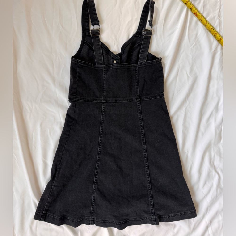 BDG Black Denim Mini Dress - Picture 6 of 6